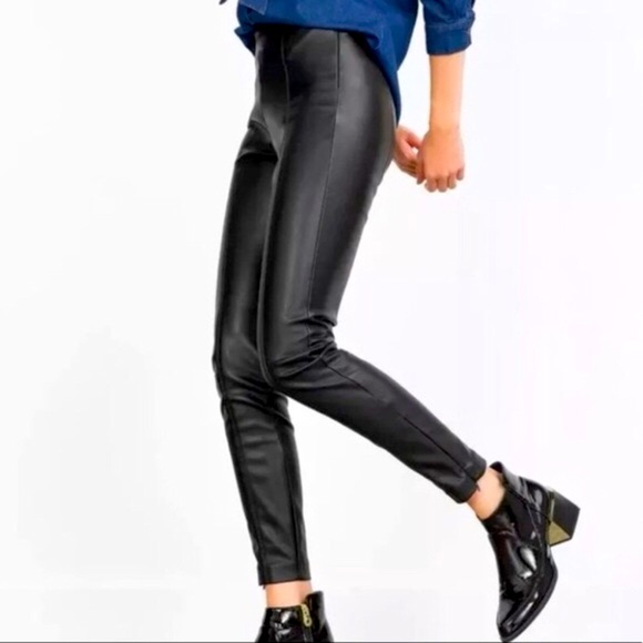 💕ZARA FAUX LEATHER PANT💕 - Picture 6 of 6